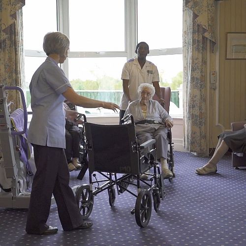 Prospect Private Nursing Home staff and residents